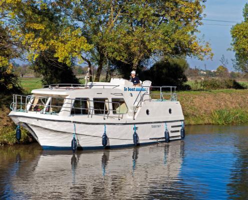 Hausboot Sheba mit 1 Kabine und Aussensteuerstand