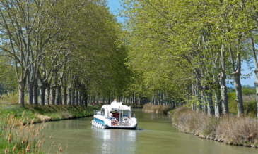 Hausboot auf dem canal du Midi Nicolsboot