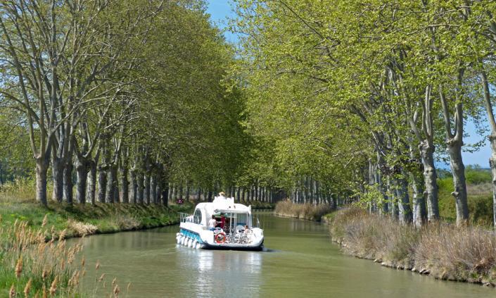 Hausboot auf dem canal du Midi Nicolsboot