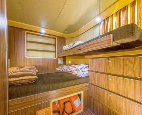 Hausboot Penichette 1400 FB Kabine mit Doppelbett