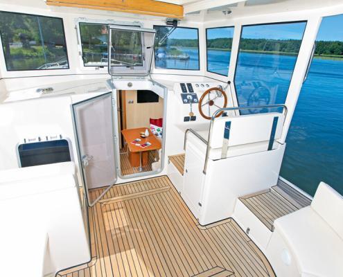 Hausboot Riverboat 1122 Aussendeck