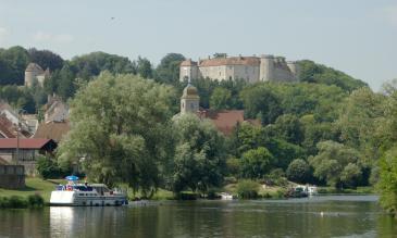 Hausboot in Ray sur Saône, Frankreich