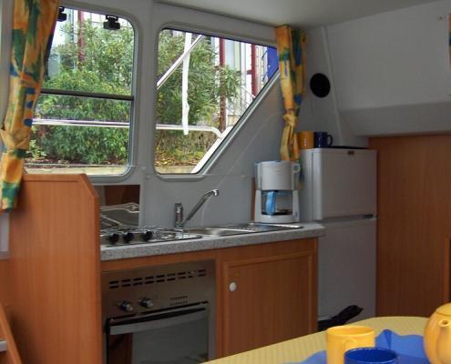 Hausboot Tarpon 32 Küche