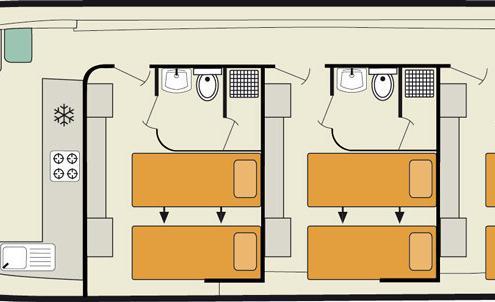 Hausboot Vision 3 SL Grundriss