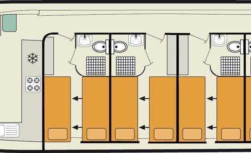 Hausboot Vision 4 Grundriss