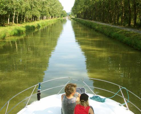 Hausboot fahren in der Bretagne