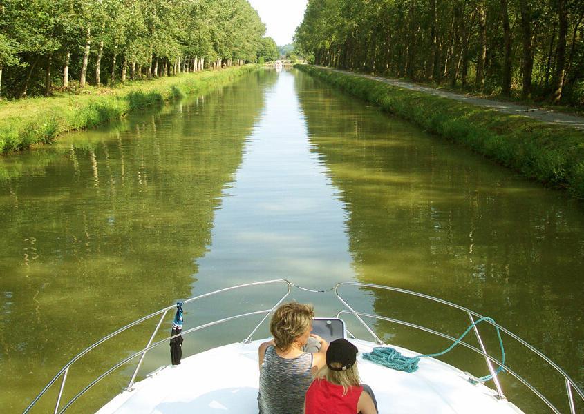 Hausboot fahren in der Bretagne