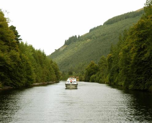 Hausbootrevier Caledonian Canal Bootsferien Schottland