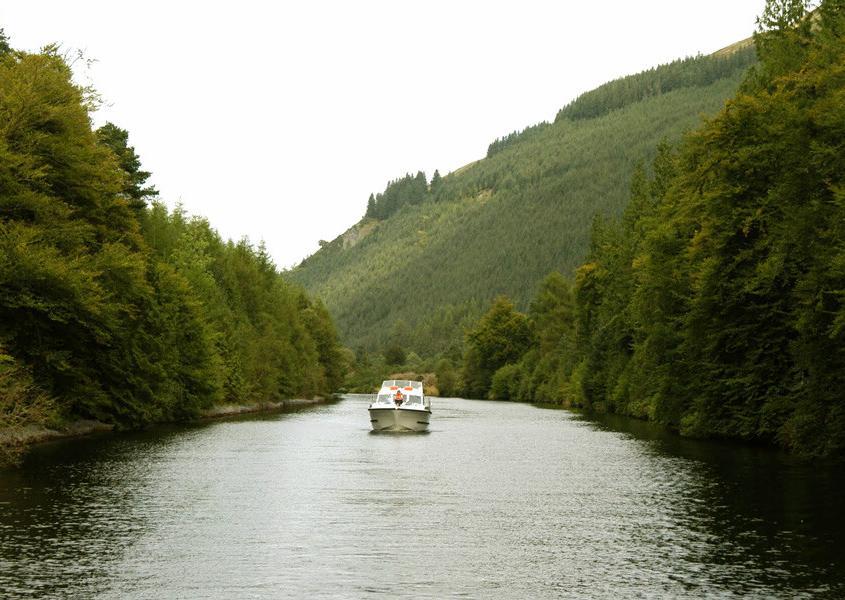 Hausbootrevier Caledonian Canal Bootsferien Schottland