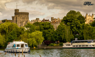Hausboot mieten England Bootsferien auf der Themse Schloss Windsor