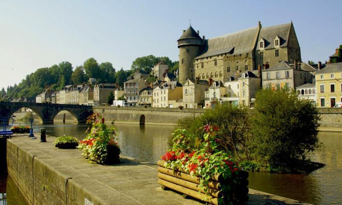 Hausboot fahren Mayenne