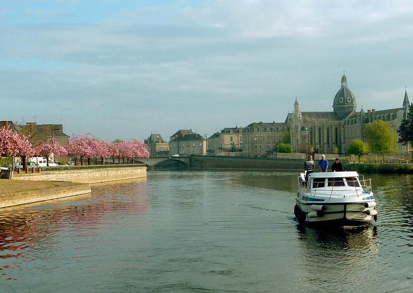 Hausboot fahren Mayenne, Chateau Gontier