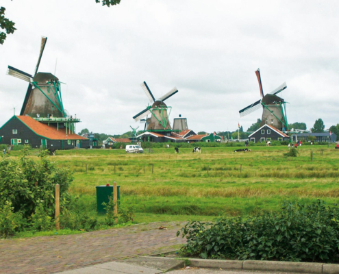 Hausboot Holland Windmühlen