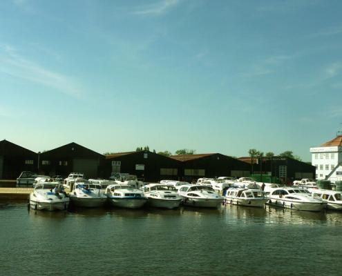 Hausboot Norfolk Broads Hafen