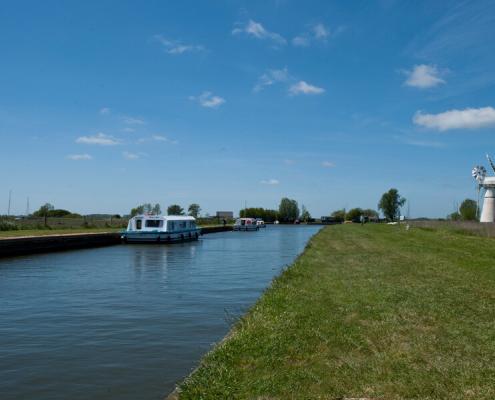 Hausboot in Thurne herrliche Landschaften