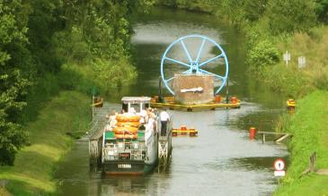 Bootsferien Polen Oberlandkanal Schiffshebewerk Elblag