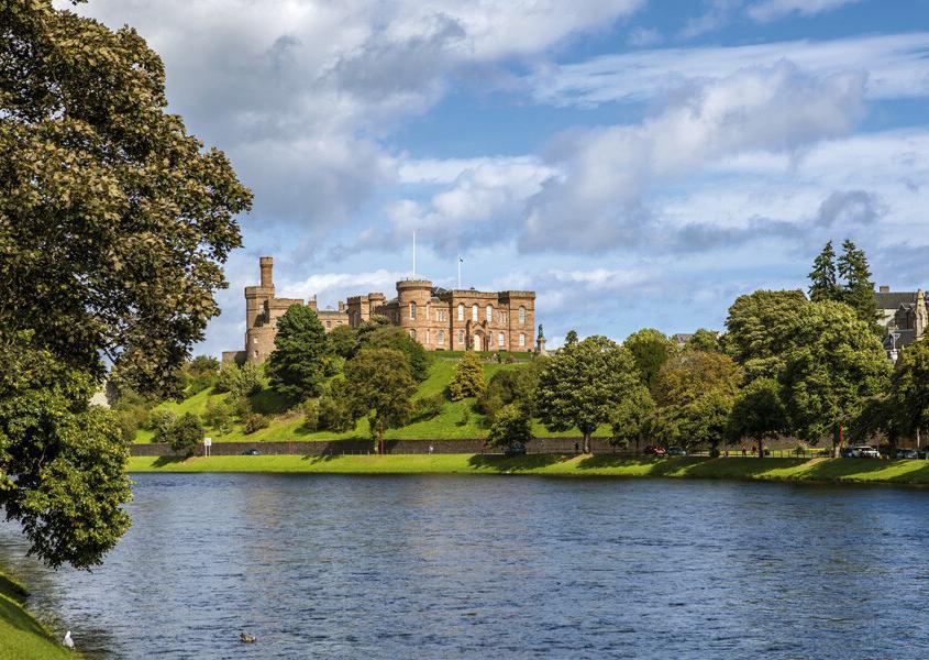 Hausboot Urlaub ab Inverness in Schottland