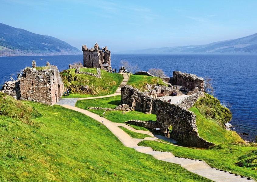 Hausboot mieten Schottland Hausboot fahren Loch Ness Schottland