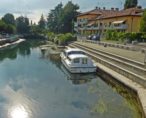 Hausbootfahren in Italien, Cervignano