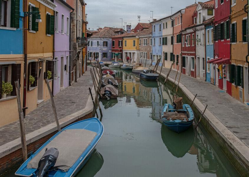 Burano, Lagune von Venedig