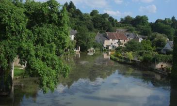 Canal du Nivernais, Burgund, Frankreich