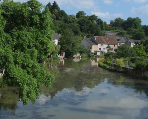 Canal du Nivernais, Burgund, Frankreich