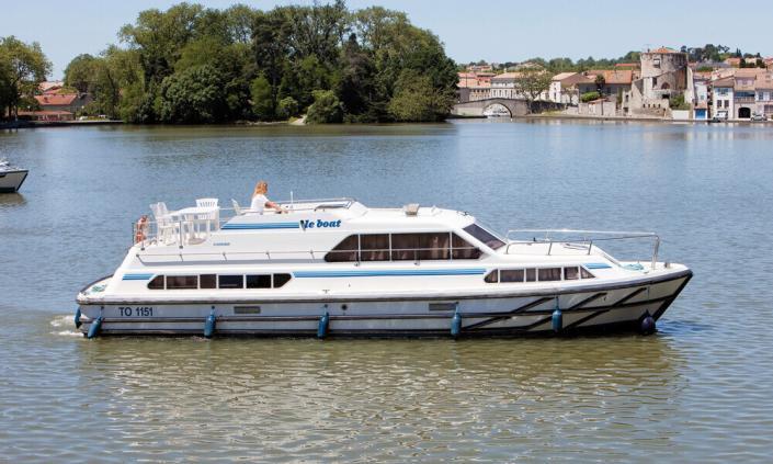 Hausboot Classique für 8-10 Personen führerscheinfrei