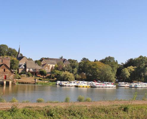 Hafen an der Mayenne