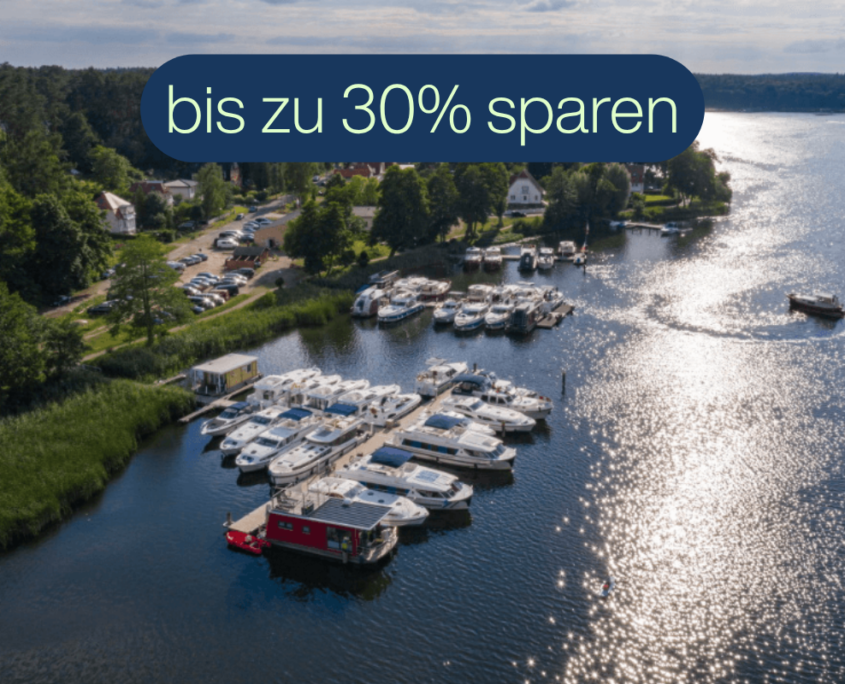 Hausboot Frühbucherrabatt 2027