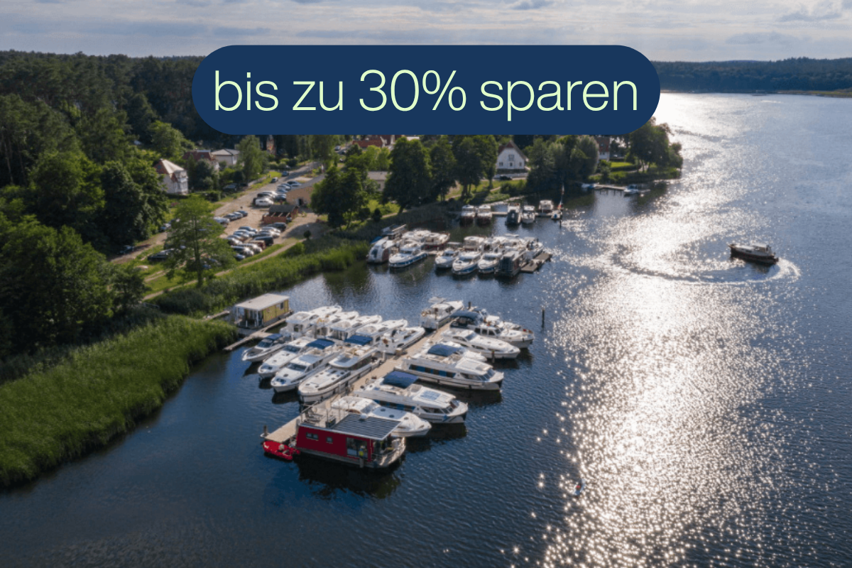 Hausboot Frühbucherrabatt 2027