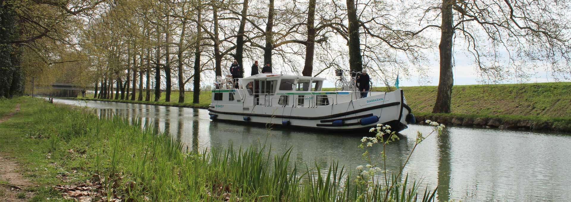 Hausbootflotte Frankreich