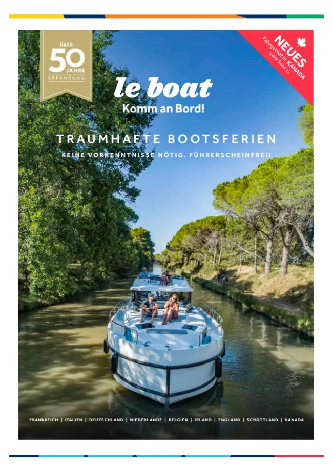 Hausboot-Katalog Leboat 2024