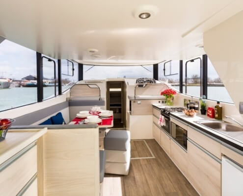 Leboat Horizon1 Wohnraum