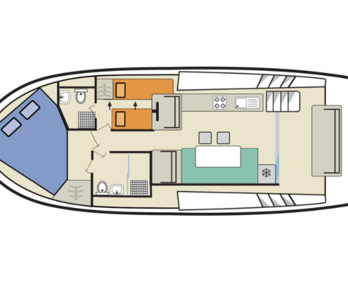 Leboat Horizon2 Grundriss