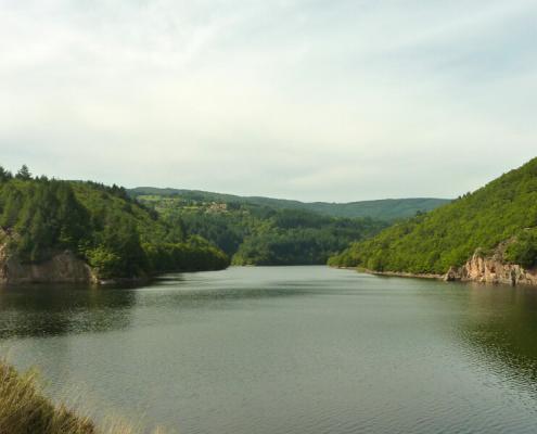 Flußlandschaften am Lot in Frankreich