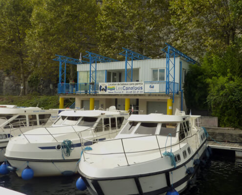 Hausboot mieten Lot Hausbootbasis Luzech