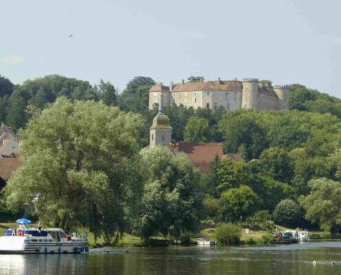 Hausboot in Ray sur Saone (Burgund)