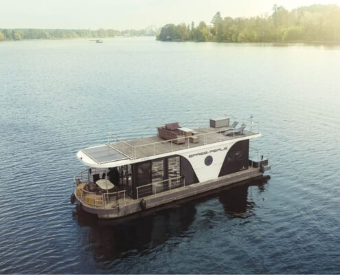 Bungalow-Hausboote in Mecklenburg