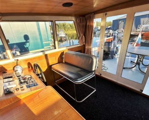 Steuerstand und Terrasse