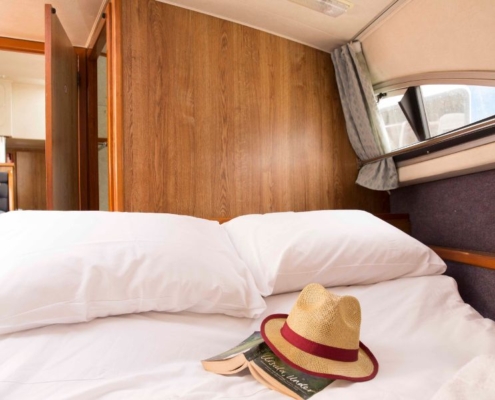 Hausboot Clipper Kabine