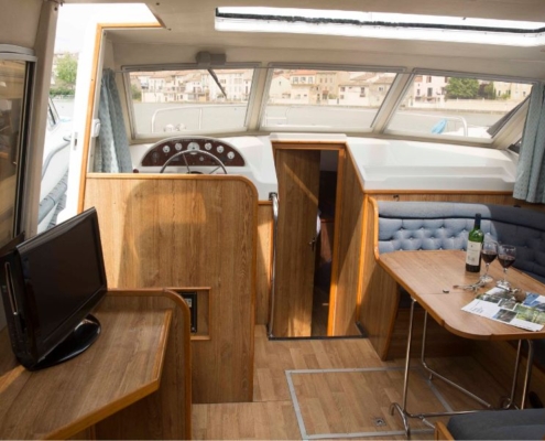 Hausboot Clipper Wohnraum