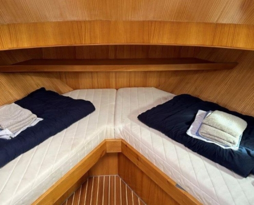 Bugkabine der Mila Mae