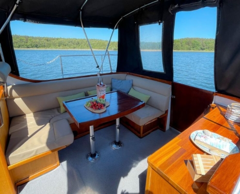 Außenbereich Hausboot Niörd