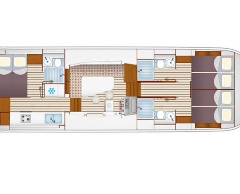 Grundriss der Penichette Neo