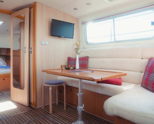 Wohnraum der Riverboat 1122