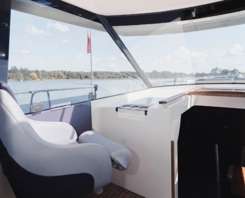 Beifahrersitz Hausboot Mary Ann