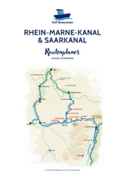 Routenplaner Hausboot Elsass
