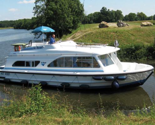 Hausboot Tango mit 2 Kabinen, führerscheinfrei