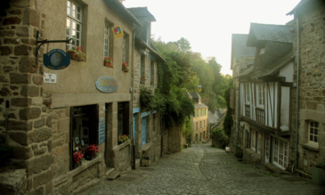 Dinan in der Bretagne