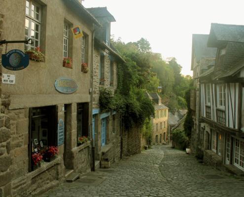 Dinan in der Bretagne